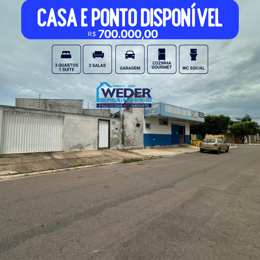 Sem categoria 03 quartos à venda em Gurupi TO