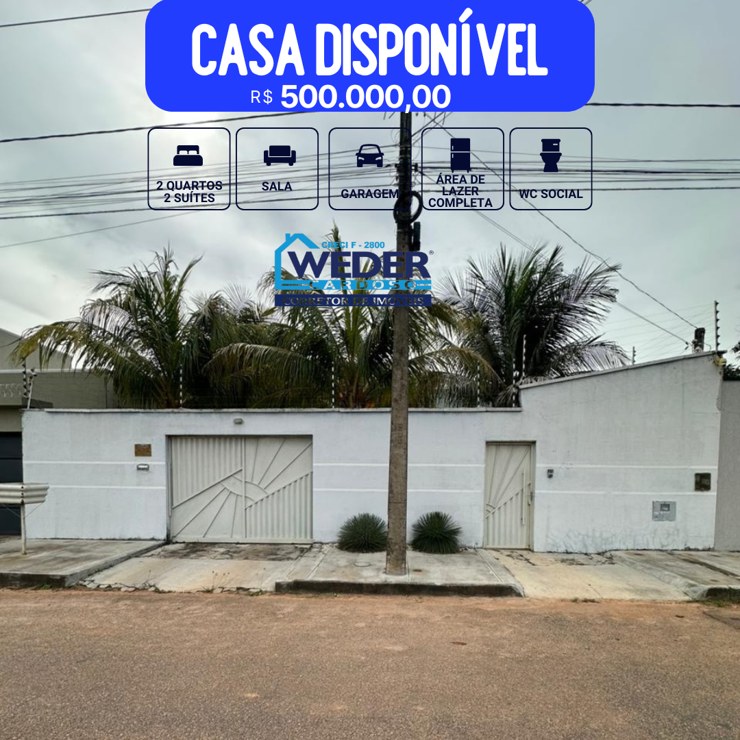 Sem categoria 02 quartos à venda em Gurupi TO