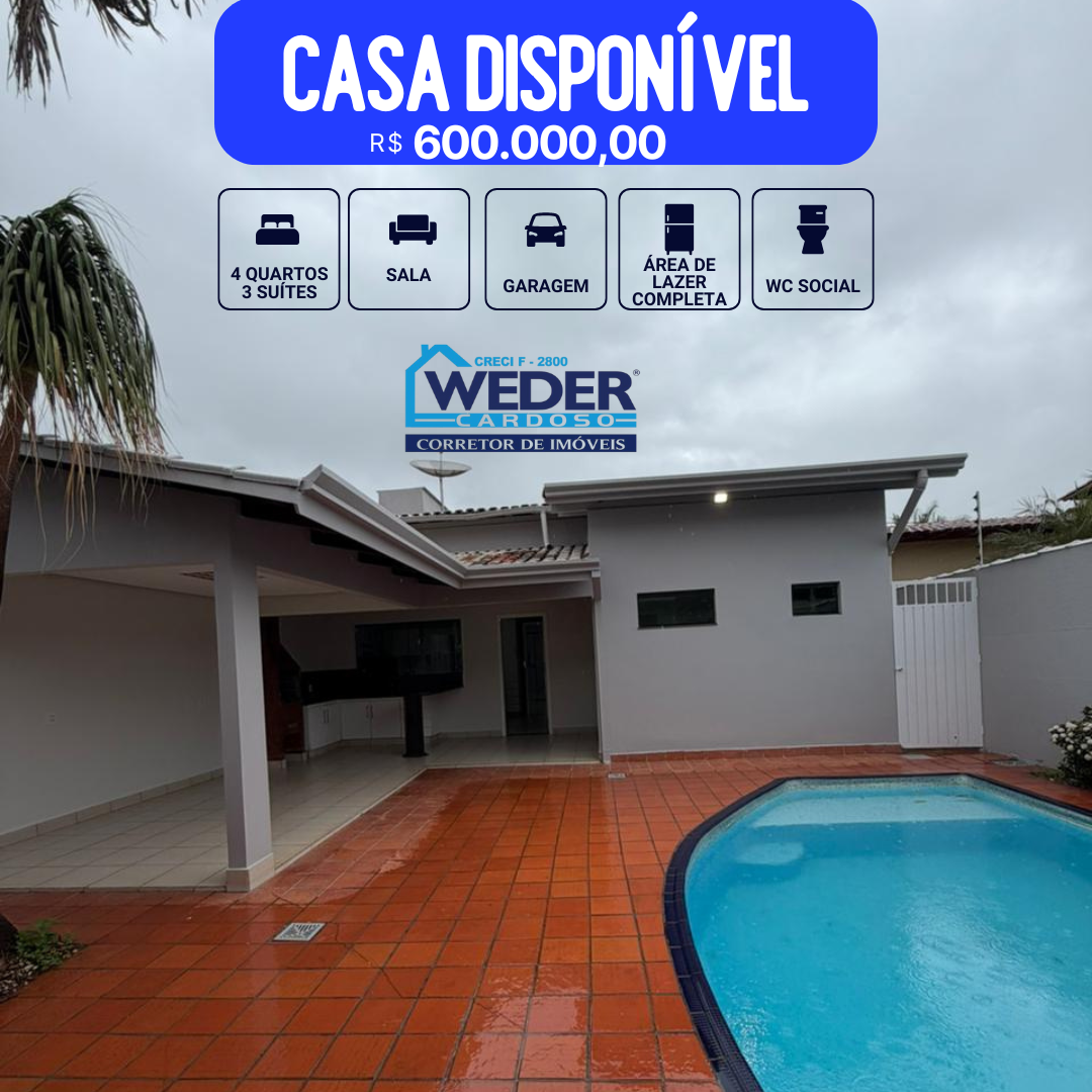 Venda 04 quartos à venda em Gurupi TO