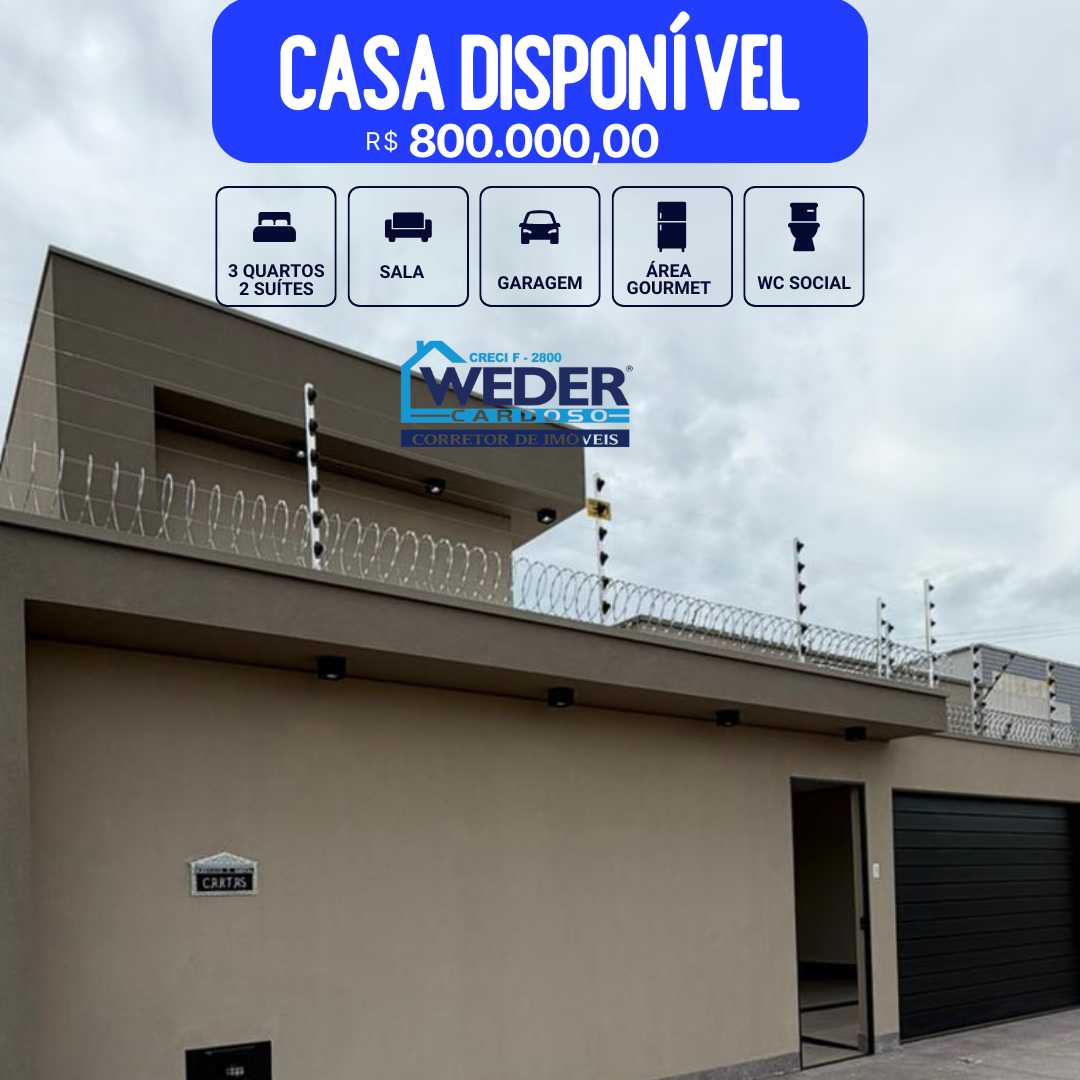 Sem categoria 03 quartos à venda em Gurupi TO