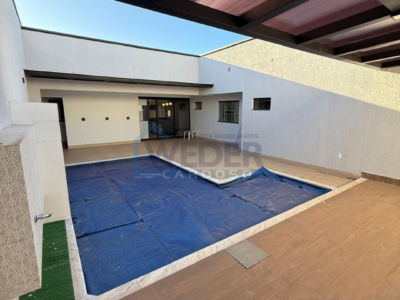 Casa de alto padrão com área de lazer no Setor Cruzeiro, em Gurupi – Cód.874