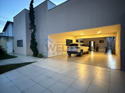 Casa moderna com área gourmet completa em Gurupi – Cód.884