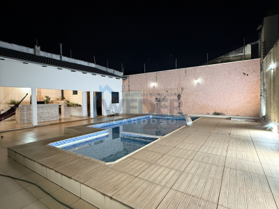 Casa moderna com área gourmet completa em Gurupi – Cód.884