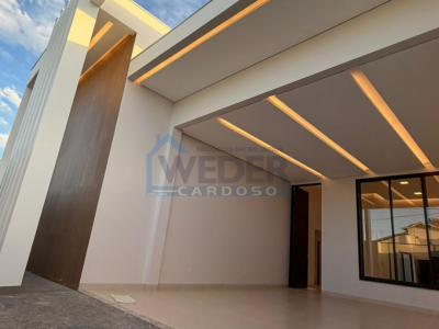 Casa nova, moderna e financiável em  Setor Nobre, em Gurupi – Cód.891