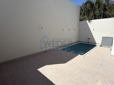 Casa moderna com área de lazer em Gurupi – Cód.902