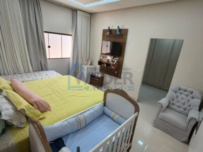 Casa moderna e completa em setor nobre de Gurupi – Cód.916