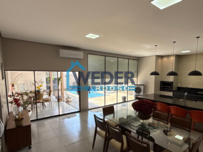 Casa com 3 suítes e lazer completo no centro de Gurupi. – Cód.769