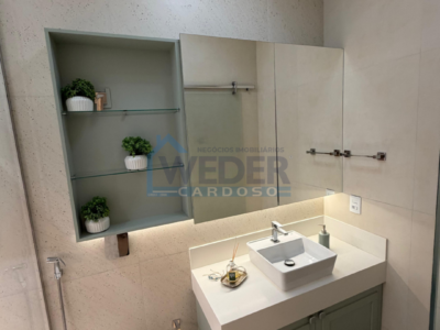 Casa recém-construída de alto padrão, mobiliada e automatizada em setor nobre de Gurupi. – Cód.857