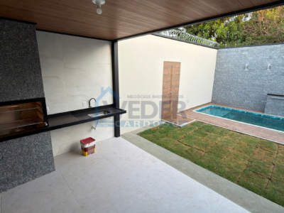 🏡 Casa moderna com acabamento excelente e financiável no Setor Waldir Lins – Cód.945