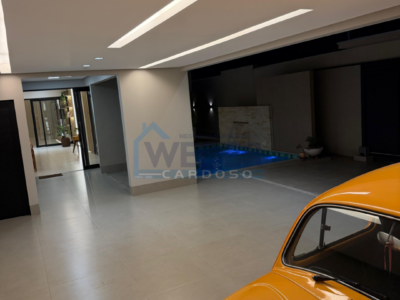 Casa recém-construída de alto padrão, mobiliada e automatizada em setor nobre de Gurupi. – Cód.857
