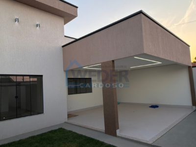 🏡 Casa moderna com acabamento excelente e financiável no Setor Waldir Lins – Cód.945