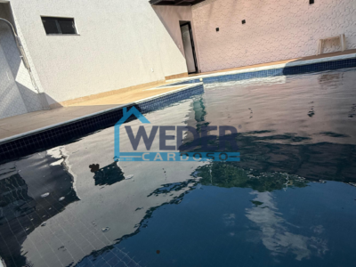 Casa ampla com 4 quartos e piscina aquecida no Setor Cruzeiro, em Gurupi. – Cód.787