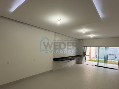 🏡 Casa moderna com acabamento excelente e financiável no Setor Waldir Lins – Cód.945