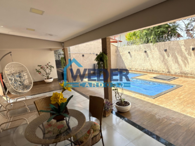 Casa com 3 suítes e lazer completo no centro de Gurupi. – Cód.769