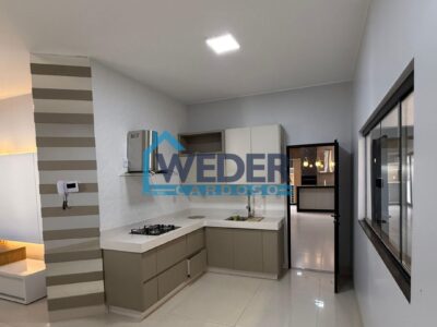 Casa ampla com 4 quartos e piscina aquecida no Setor Cruzeiro, em Gurupi. – Cód.787